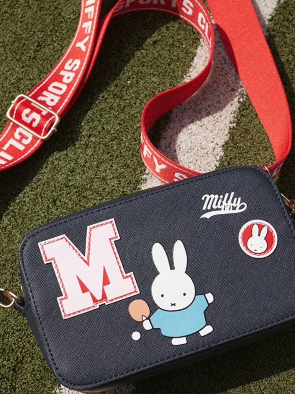 🆕 COTTON ON Miffy Sports Club Textured Crossbody Bag